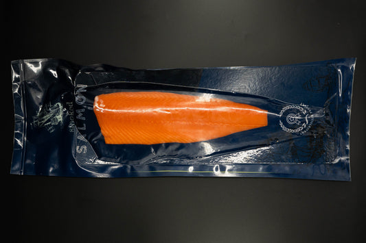 Warmgerookte zalmzijde gevacumeerd 1100g